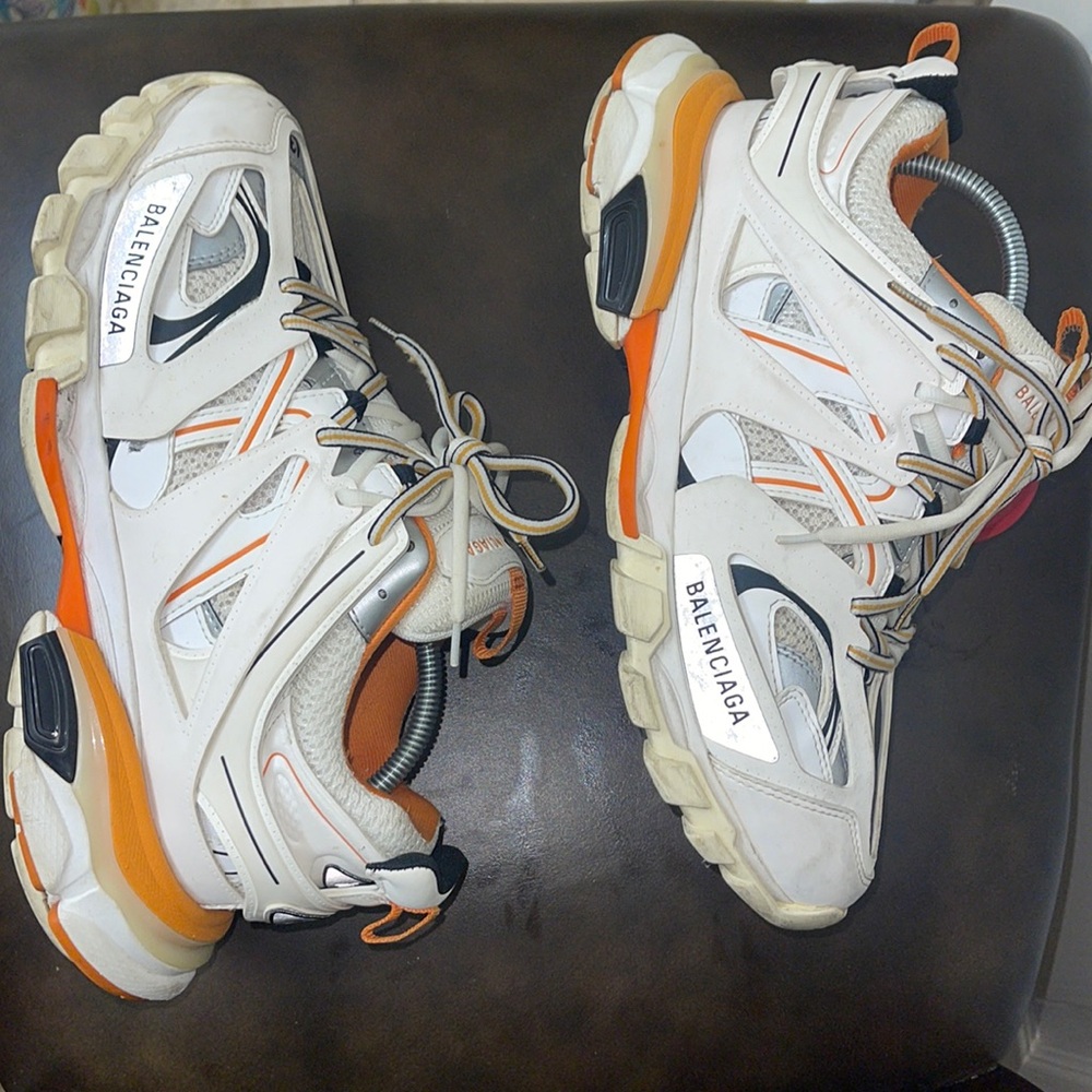 Balenciaga Track Sneaker 'White Orange'
